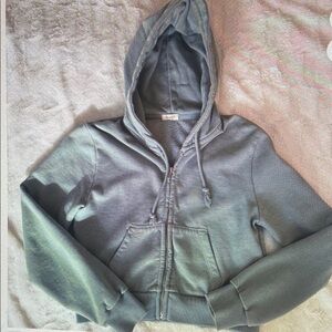 Women's Green Hoodie Sweater